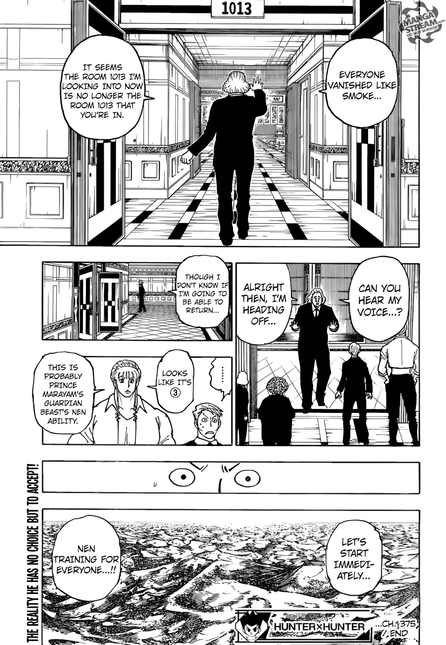 Hunter x Hunter Chapter 375 20